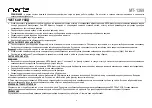 Preview for 4 page of Marta MT-1369 User Manual