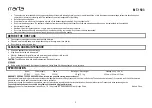 Preview for 5 page of Marta MT-1593 User Manual