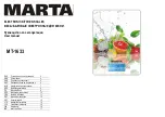Предварительный просмотр 1 страницы Marta MT-1633 User Manual