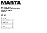 Marta MT-1677 User Manual preview