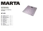 Предварительный просмотр 1 страницы Marta MT-1679 User Manual