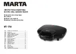 Предварительный просмотр 1 страницы Marta MT-1754 User Manual