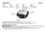 Preview for 2 page of Marta MT-1758 User Manual