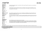 Preview for 8 page of Marta MT-1758 User Manual