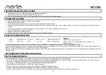 Предварительный просмотр 10 страницы Marta MT-1758 User Manual