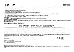 Предварительный просмотр 5 страницы Marta MT-1759 User Manual