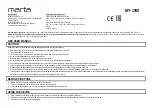 Preview for 5 page of Marta MT-1760 User Manual