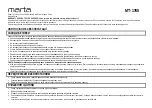Preview for 7 page of Marta MT-1760 User Manual