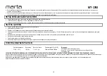Preview for 10 page of Marta MT-1760 User Manual