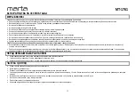 Preview for 11 page of Marta MT-1761 User Manual