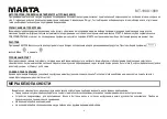 Preview for 9 page of Marta MT-1988 User Manual