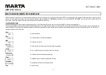 Предварительный просмотр 17 страницы Marta MT-1988 User Manual