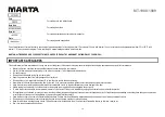 Preview for 19 page of Marta MT-1988 User Manual