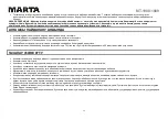 Предварительный просмотр 28 страницы Marta MT-1988 User Manual