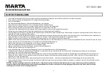 Предварительный просмотр 33 страницы Marta MT-1988 User Manual