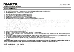 Preview for 51 page of Marta MT-1988 User Manual