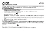 Preview for 4 page of Marta MT-1999 User Manual