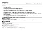 Preview for 5 page of Marta MT-2015 User Manual