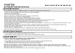 Предварительный просмотр 8 страницы Marta MT-2015 User Manual