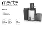 Preview for 1 page of Marta MT-2048 User Manual