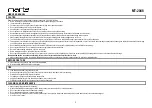 Preview for 5 page of Marta MT-2048 User Manual