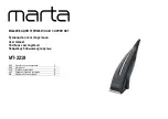 Preview for 1 page of Marta MT-2219 User Manual