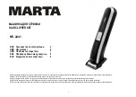 Marta MT-2241 User Manual preview