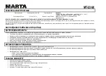 Предварительный просмотр 6 страницы Marta MT-2360 User Manual