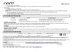 Preview for 5 page of Marta MT-2379 User Manual