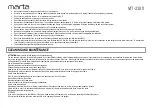 Preview for 7 page of Marta MT-2380 User Manual