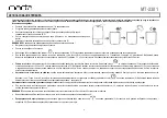Preview for 4 page of Marta MT-2381 User Manual