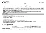 Preview for 5 page of Marta MT-2382 User Manual