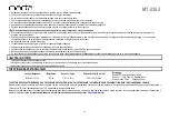 Preview for 10 page of Marta MT-2382 User Manual