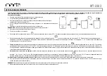 Preview for 4 page of Marta MT-2383 User Manual