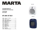 Preview for 1 page of Marta MT-2499 User Manual