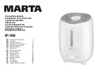 Preview for 1 page of Marta MT-2686 User Manual