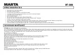 Предварительный просмотр 7 страницы Marta MT-2686 User Manual