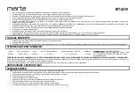 Preview for 7 page of Marta MT-4210 User Manual