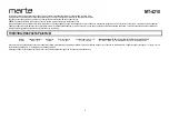 Preview for 9 page of Marta MT-4210 User Manual