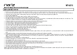 Preview for 2 page of Marta MT-4213 User Manual