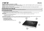 Preview for 3 page of Marta MT-4213 User Manual