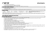 Preview for 6 page of Marta MT-4216 User Manual