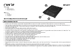 Предварительный просмотр 2 страницы Marta MT-4217 User Manual