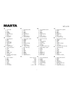 Preview for 3 page of Marta MT-4313 User Manual