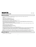 Preview for 53 page of Marta MT-4313 User Manual