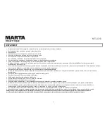 Preview for 65 page of Marta MT-4313 User Manual