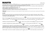 Preview for 19 page of Marta MT-4314 User Manual