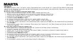 Preview for 23 page of Marta MT-4314 User Manual