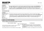 Preview for 24 page of Marta MT-4314 User Manual