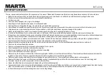 Preview for 34 page of Marta MT-4314 User Manual